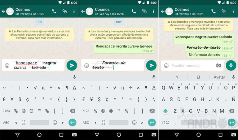 Formas De Texto En Whatsapp Las M s Conocidos